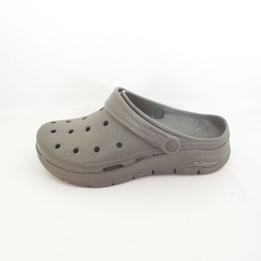 Zuecos Skechers Arch Fit Valiant 243160 Kaki