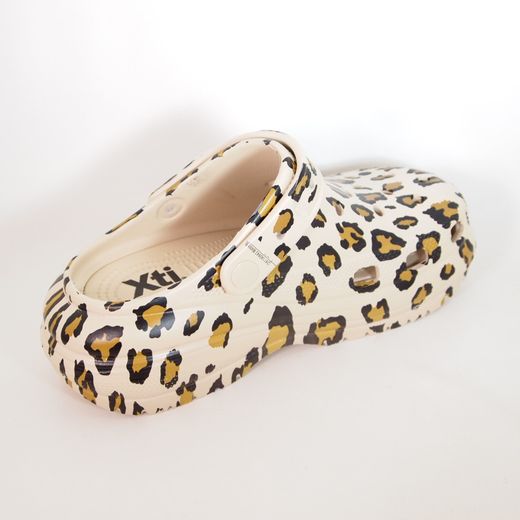 Zuecos Xti 14388804 Leopardo